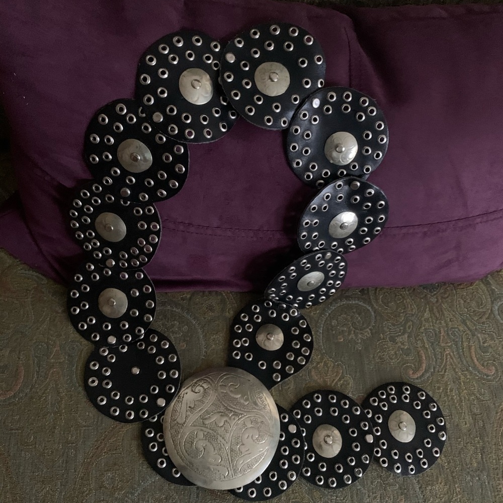 Beautiful vintage handmade Morocco black/silver